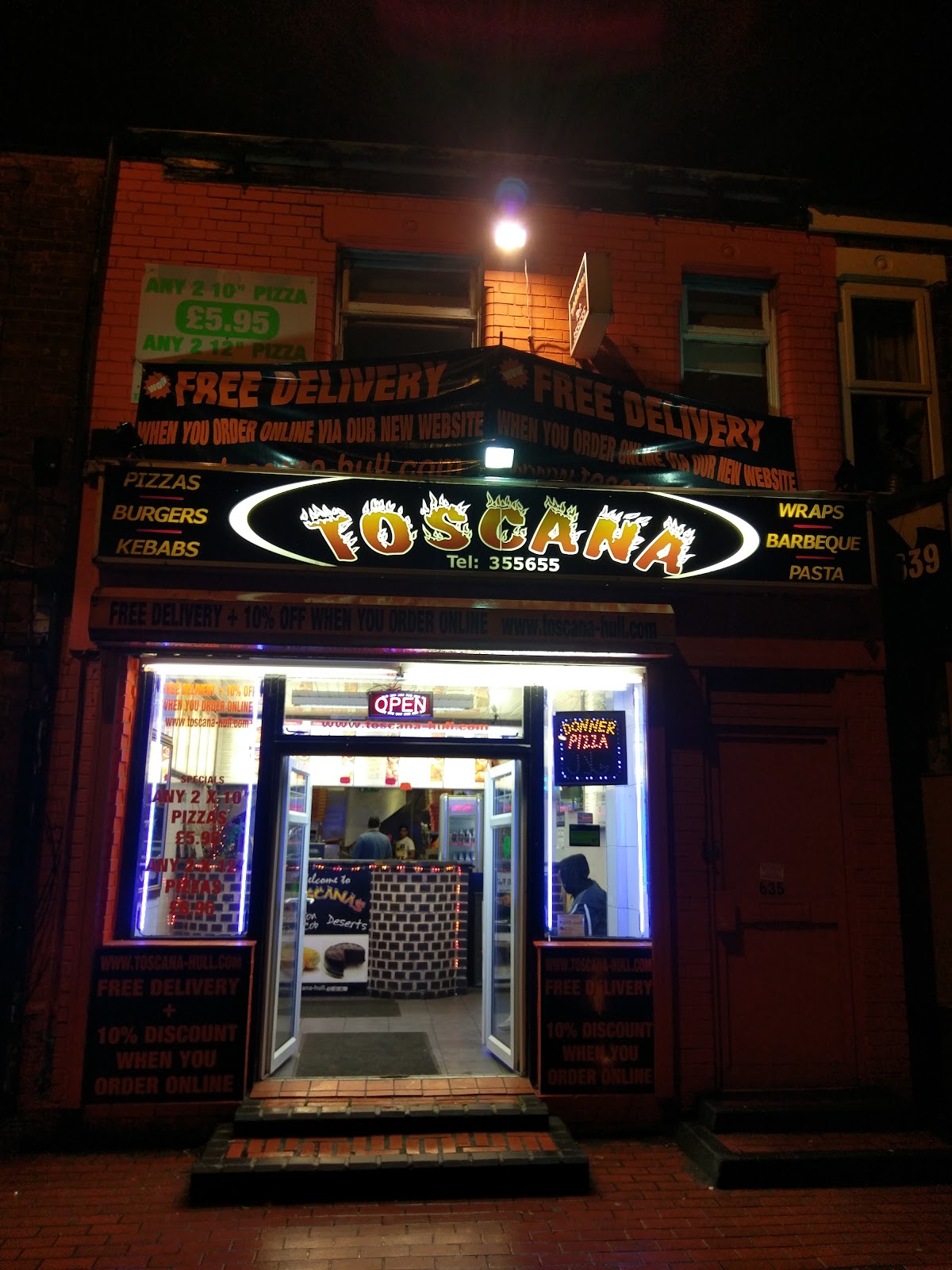 Photo of Toscana - 635 Anlaby Rd, Hull HU3 6SX
